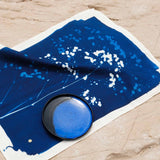 strofinaccio gypso blu, colore blu, taglia 50 x 70. tessuto resistente per un uso quotidiano intensivo