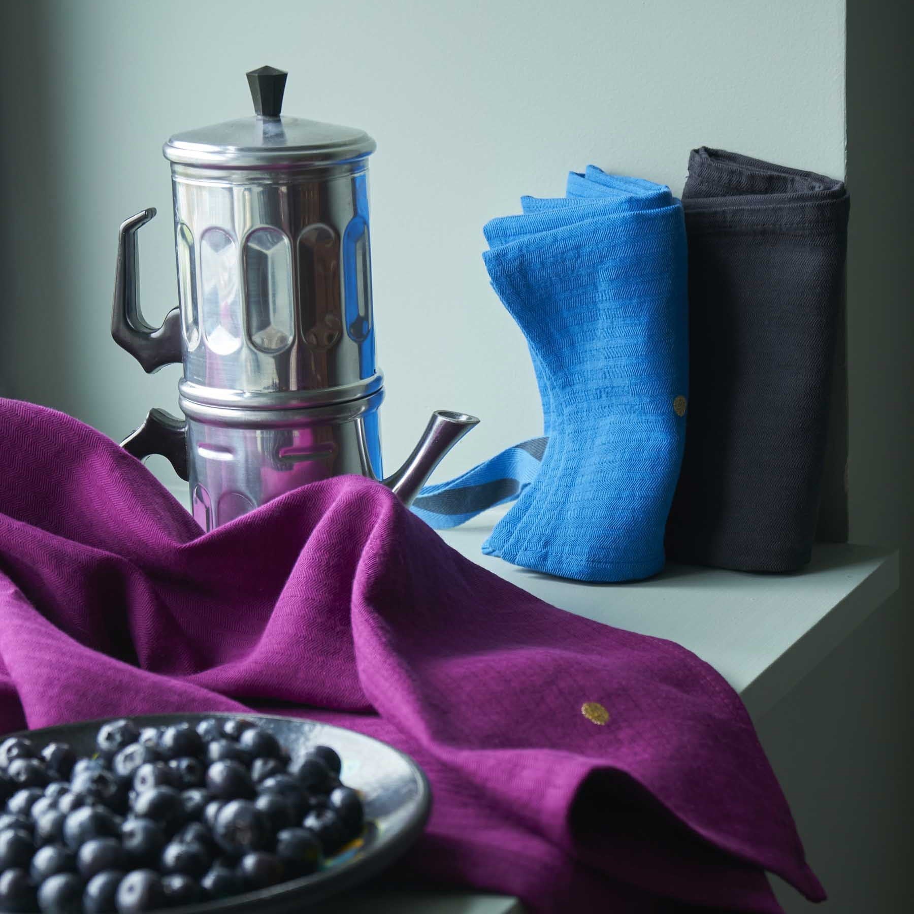 strofinaccio marcel pioggia viola, colore pioggia viola, taglia 50 x 80. ideale per mantenere la cucina pulita e ordinata