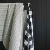 strofinaccio leonie caviale, colore caviale, taglia 50 x 80. pratico e assorbente, perfetto per asciugare piatti e stoviglie