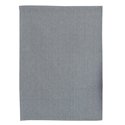 strofinaccio jani ombra, colore ombra, taglia 50 x 70. strofinaccio piegato su fondo neutro per mostrare texture e finiture 1500