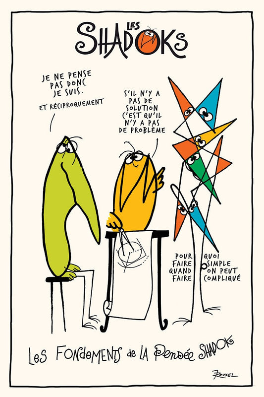 torchon shadoks les fondements ecru, colore ecru, taglia 48 x 72. strofinaccio piegato su fondo neutro per mostrare texture e finiture