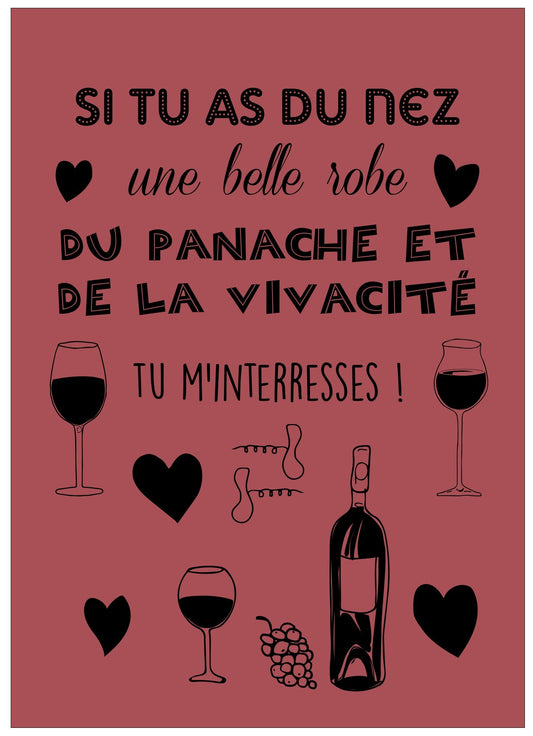 strofinaccio le panache et la vivacite multico, colore multico, taglia 50 x 70. strofinaccio piegato su fondo neutro per mostrare texture e finiture