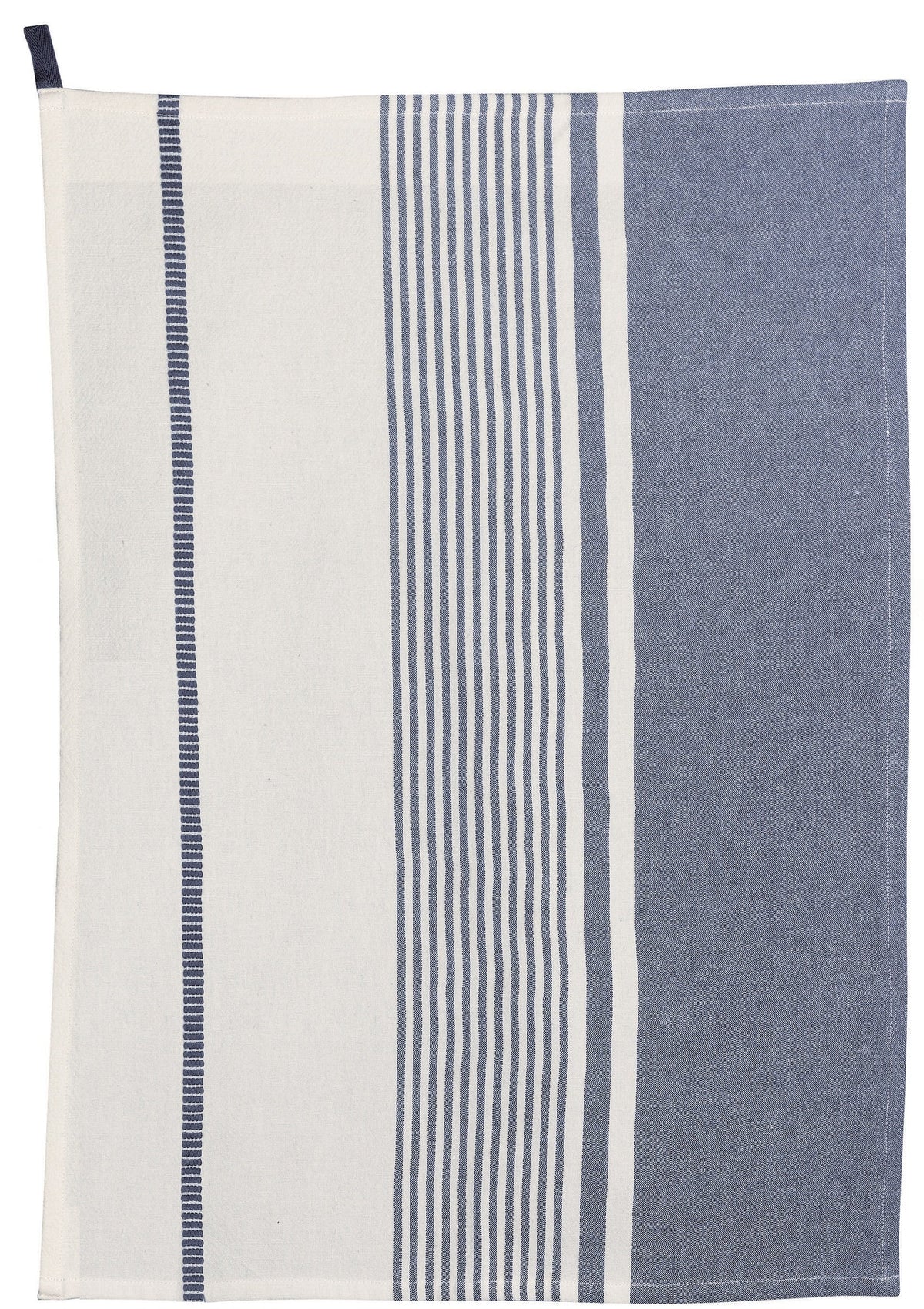 strofinaccio ares ombra, colore ombra, taglia 50 x 70. strofinaccio piegato su fondo neutro per mostrare texture e finiture