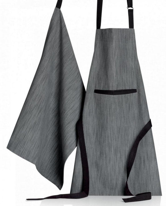 strofinaccio in cotone biologico moana ombra, colore ombra, taglia 50 x 70. confezionato in 100% cotone biologico, assorbenza e resistenza per ogni esigenza in cucina