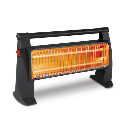 stufa elettrica kumtel lx-2819 al quarzo 1200 watt, soluzione per riscaldamento o raffreddamento domestico