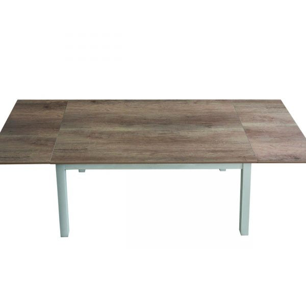 Tavolo POSITANO allungabile in legno bicolore 110×70 cm – 190×70 cm