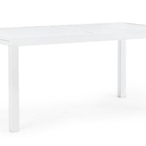 Tavolo HILDE allungabile bianco 160/240×90 cm