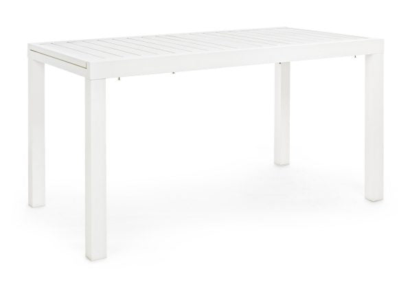 Tavolo HILDE allungabile bianco 140/210×77 cm