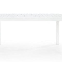 Tavolo HILDE allungabile bianco 140/210×77 cm