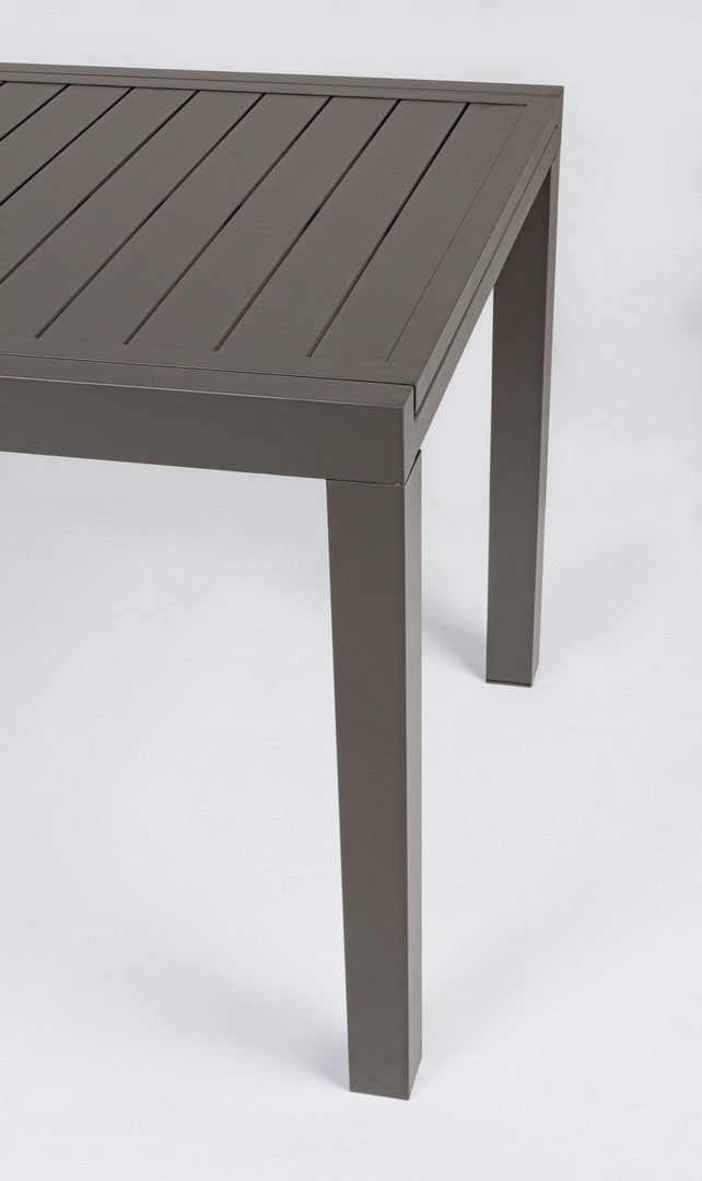 tavolo hilde allungabile coffee 140/210×77 cm, ideale per barbecue, aperitivi o relax estivo