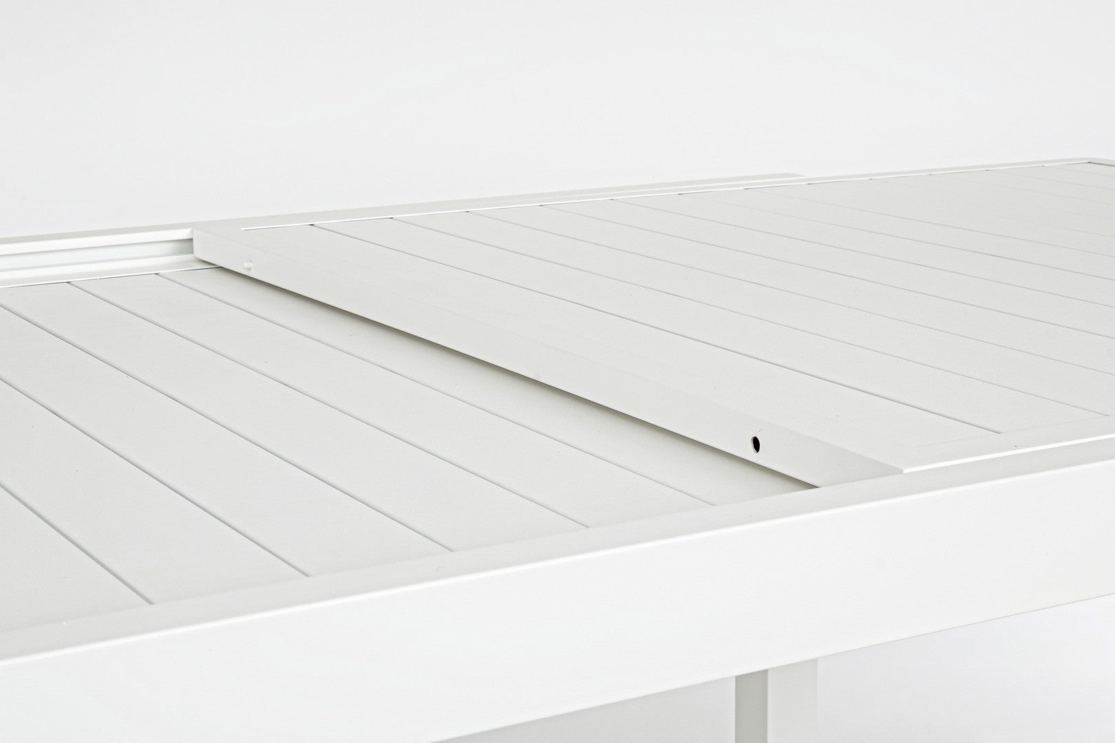 tavolo hilde allungabile bianco 200/300×100 cm, design resistente e dal look naturale