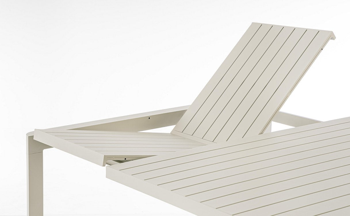 tavolo allungabile kiplin in alluminio tortora 149×97 cm – 149×149 cm, perfetto per godersi momenti all’aperto con famiglia...