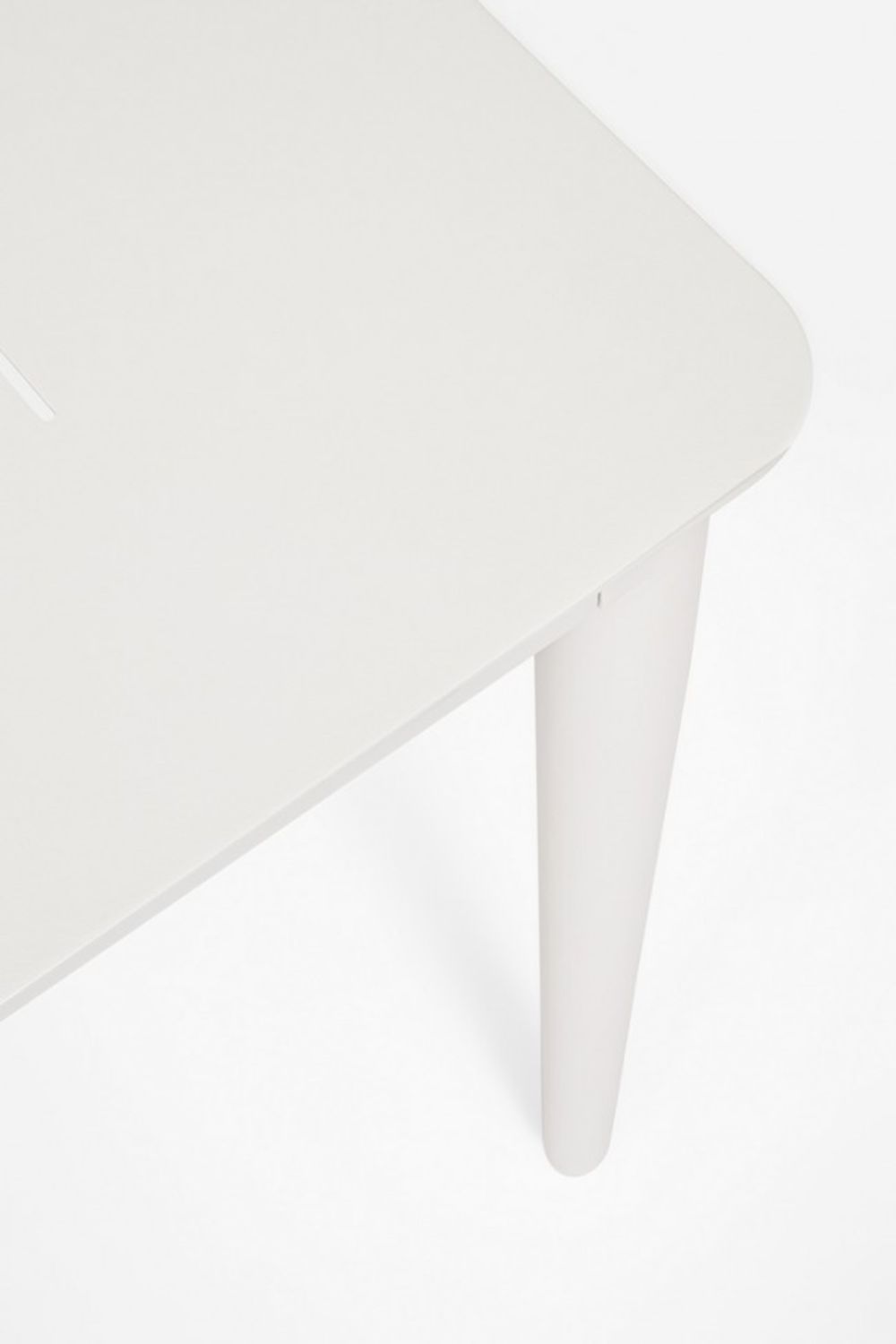 tavolo fisso nebula in alluminio bianco 160×90 cm, ideale per barbecue, aperitivi o relax estivo