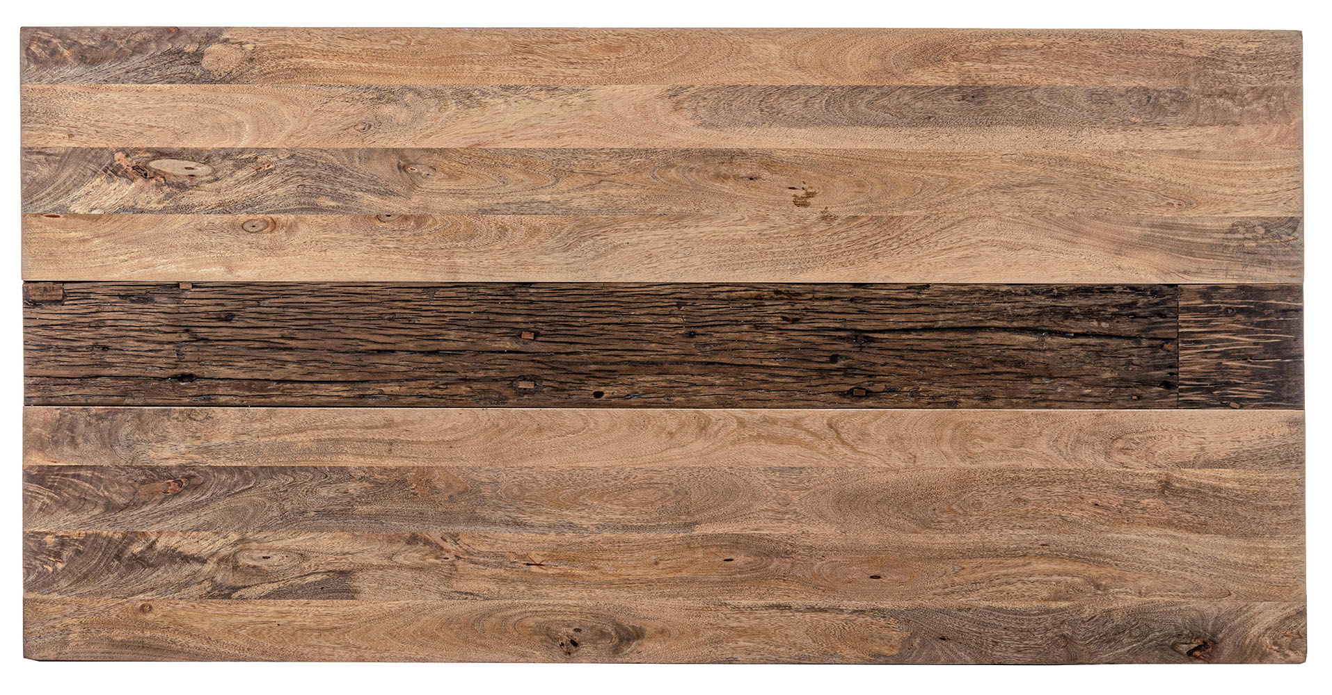 tavolo manchester in legno di mango e gambe in acciaio nero, 200×100, perfetto per uso quotidiano o occasioni speciali