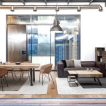 Tavolo MANCHESTER-Marrone