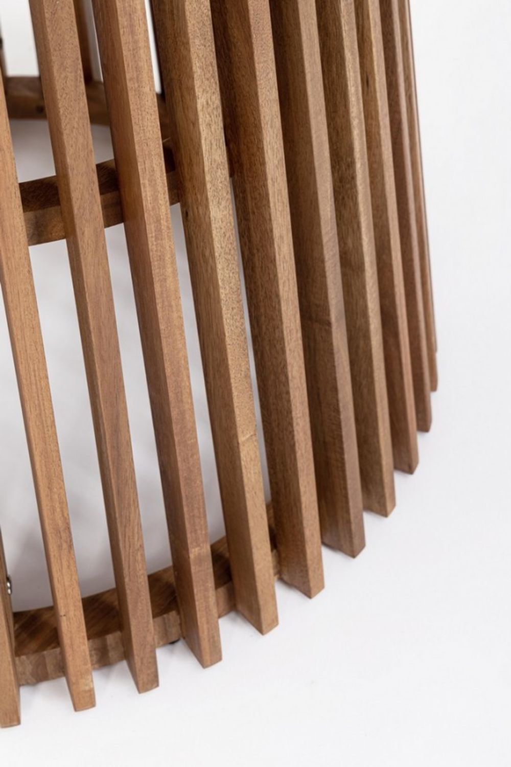 tavolo rotondo rodano in legno di acacia ø 120 cm, ideale per barbecue, aperitivi o relax estivo