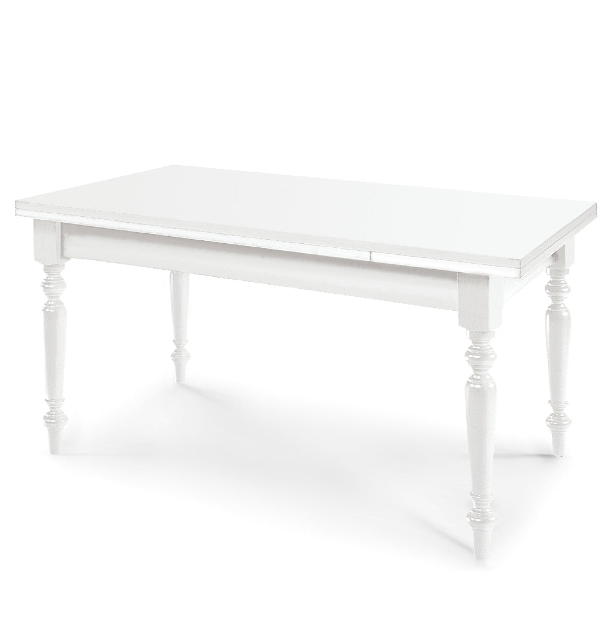 tavolo ardenza allungabile 140×80 cm – 220×80 cm, tavolo elegante adatto a sala da pranzo o cucina