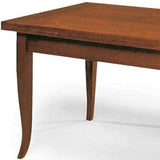 tavolo santo spirito allungabile 100×70 cm – 180×70 cm, dettaglio della struttura in legno o metallo