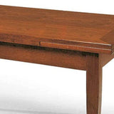 tavolo santo spirito allungabile 100×70 cm – 180×70 cm, vista ambientata con sedie abbinate