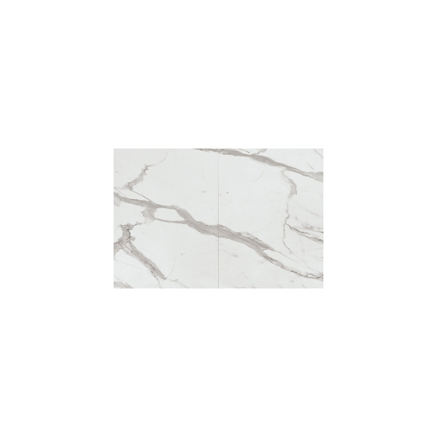 tavolino camogli in legno, finitura bianco statuario e base in metallo nero trasformabile, 120×80 cm – 220×80 cm, ideale per...