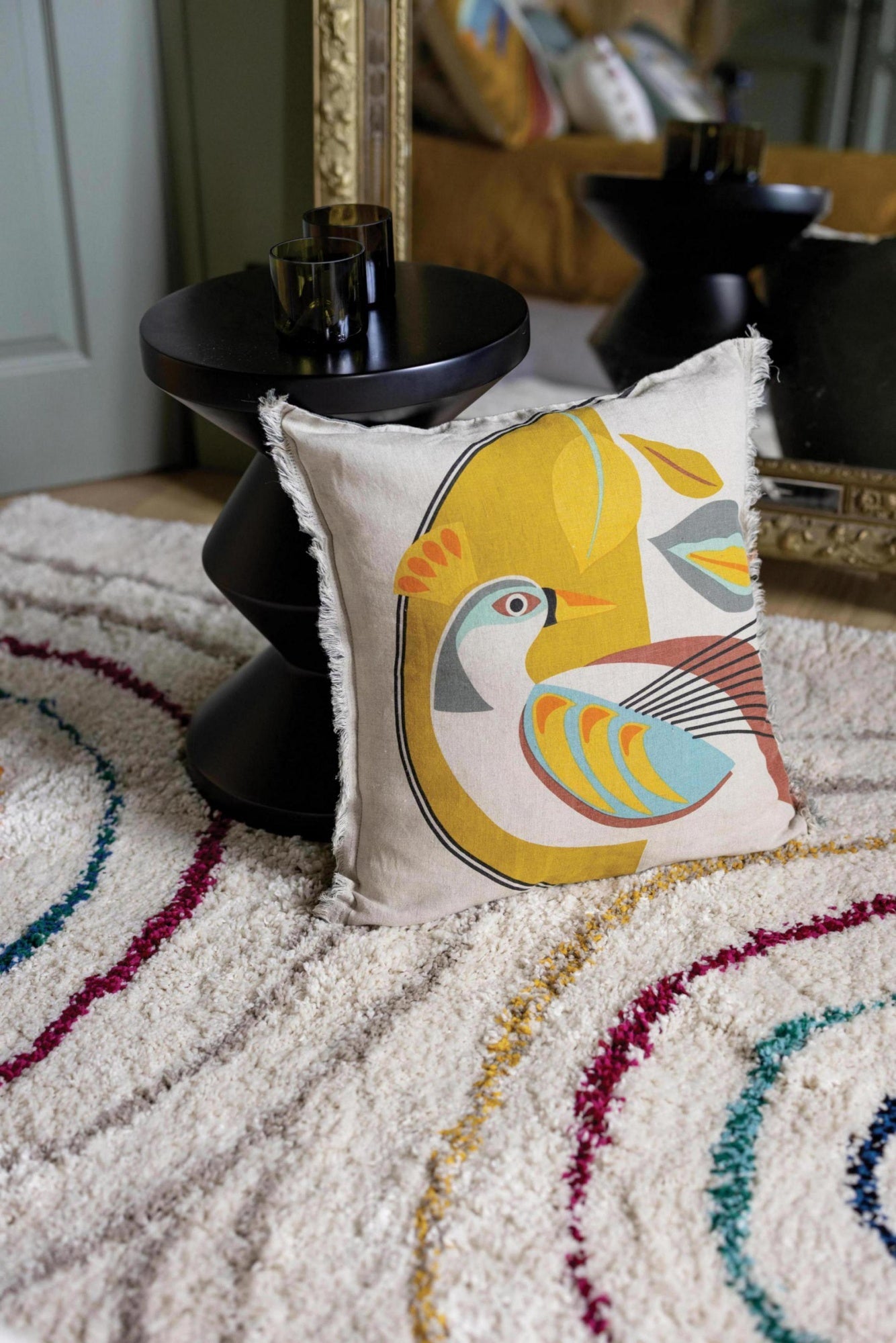 tappeto zach 2 multico, colore multico, taglia 160 x 230 x 3. realizzati con fibre naturali per un’impronta ecologica responsabile