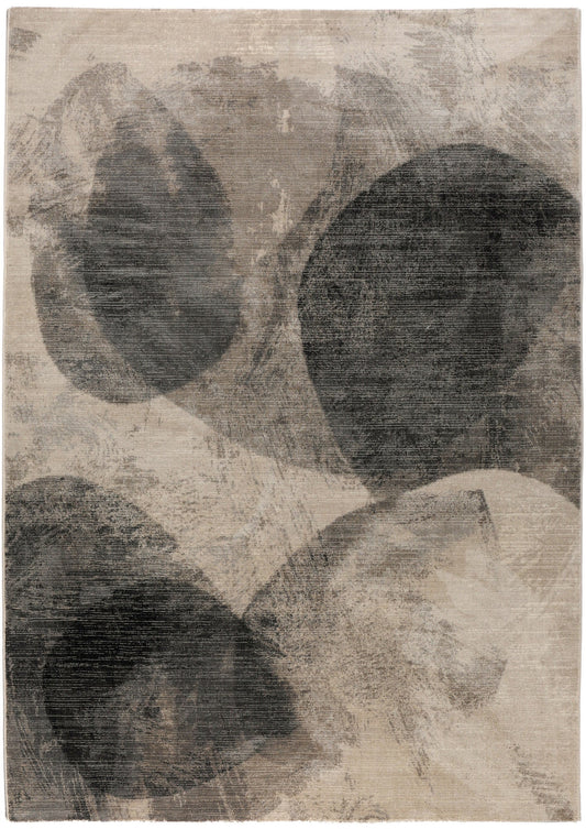 tappeto aloyse acciaio, colore acciaio, taglia 160 x 230. tappeti di design per arredare con stile ogni ambiente della casa