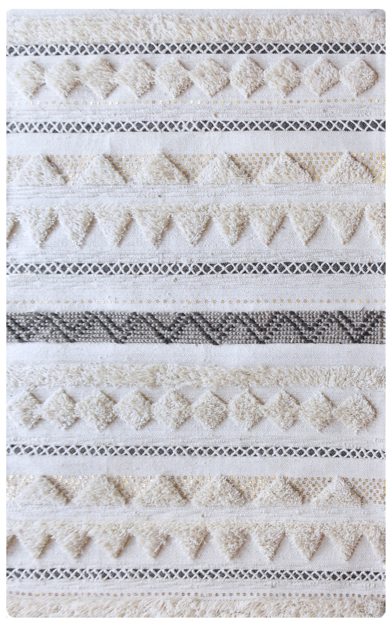 tappeto lenity avorio, colore avorio, taglia 120 x 180. tappeti di design per arredare con stile ogni ambiente della casa