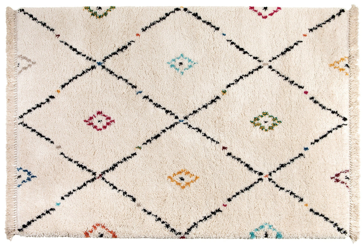 tappeto elias 2 multico, colore multico, taglia 160 x 230 x 3. tappeti di design per arredare con stile ogni ambiente della casa