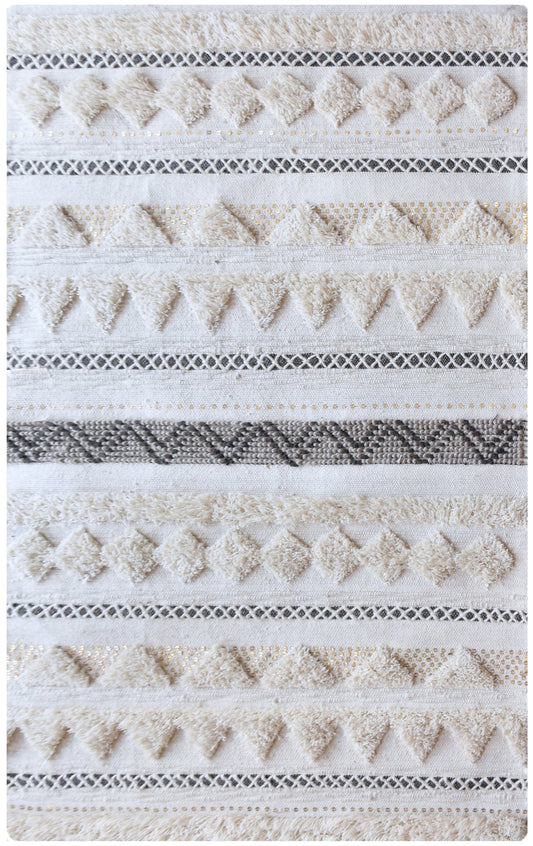 tappeto lenity avorio, colore avorio, taglia 160 x 230. tappeti di design per arredare con stile ogni ambiente della casa