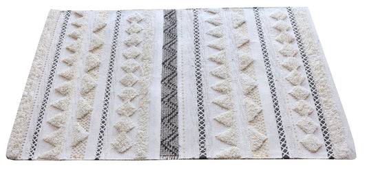 tappeto lenity avorio, colore avorio, taglia 160 x 230. materiali naturali e sostenibili per un comfort ecologico e duraturo