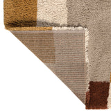 tappeto tahina 2 multico, colore multico, taglia 120 x 170 x 3. tappeti morbidi e resistenti, ideali per un’atmosfera accogliente