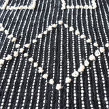 tappeto gimie carbone/avorio, colore carbone/avorio, taglia 160 x 230. materiali naturali e sostenibili per un comfort ecologico e duraturo