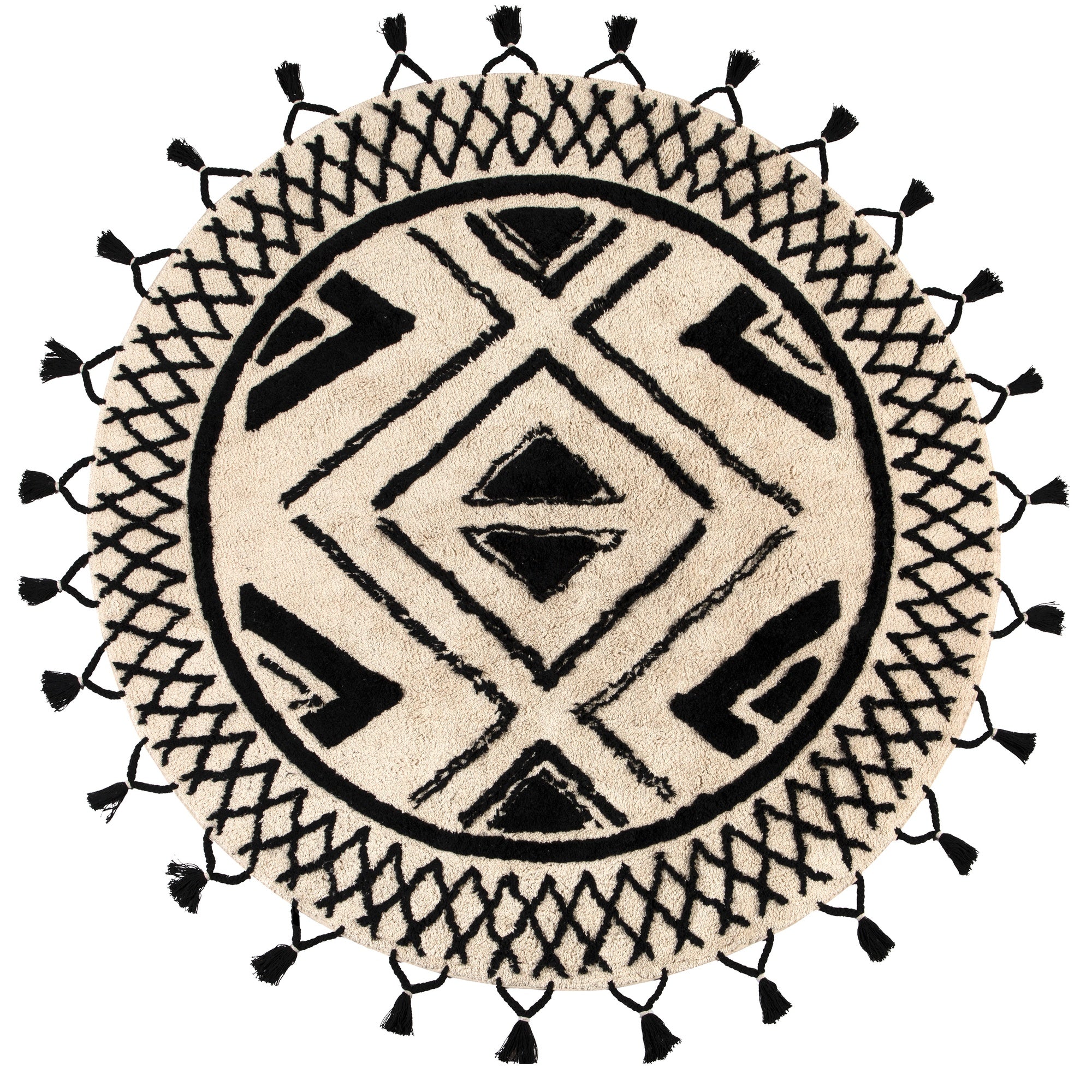 tappeto sami ombra, colore ombra, taglia diamètre 160. tappeti di design per arredare con stile ogni ambiente della casa