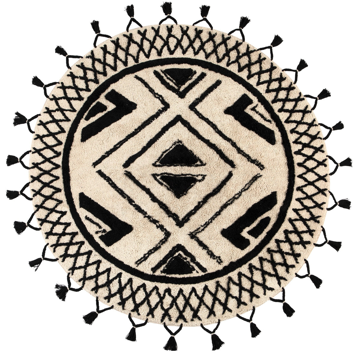 tappeto sami ombra, colore ombra, taglia diamètre 160. tappeti di design per arredare con stile ogni ambiente della casa