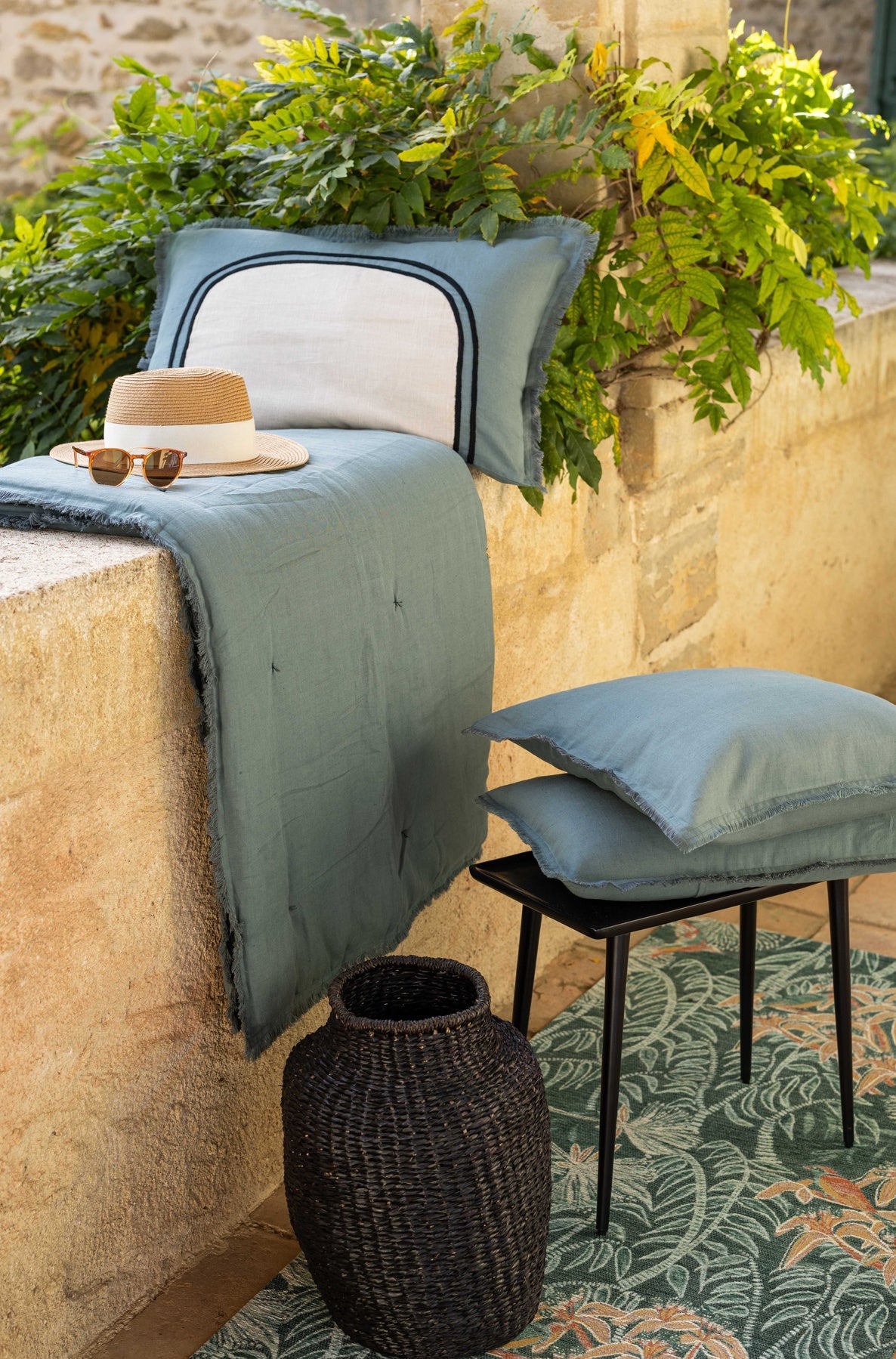 tappeto nona prussia, colore prussia, taglia 155 x 230 x 1. facili da pulire e mantenere, perfetti per la vita quotidiana