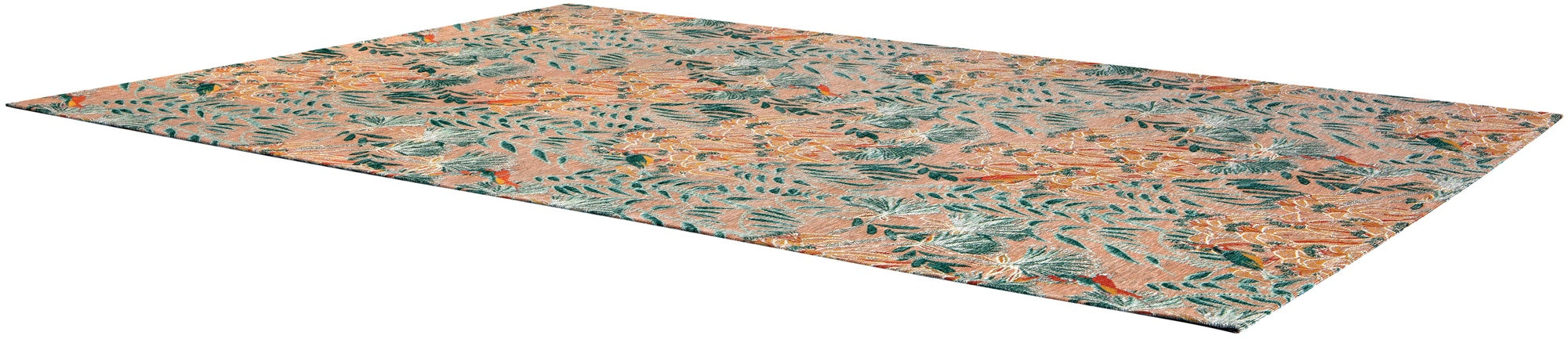 tappeto nona pesca, colore pesca, taglia 155 x 230 x 1. materiali naturali e sostenibili per un comfort ecologico e duraturo