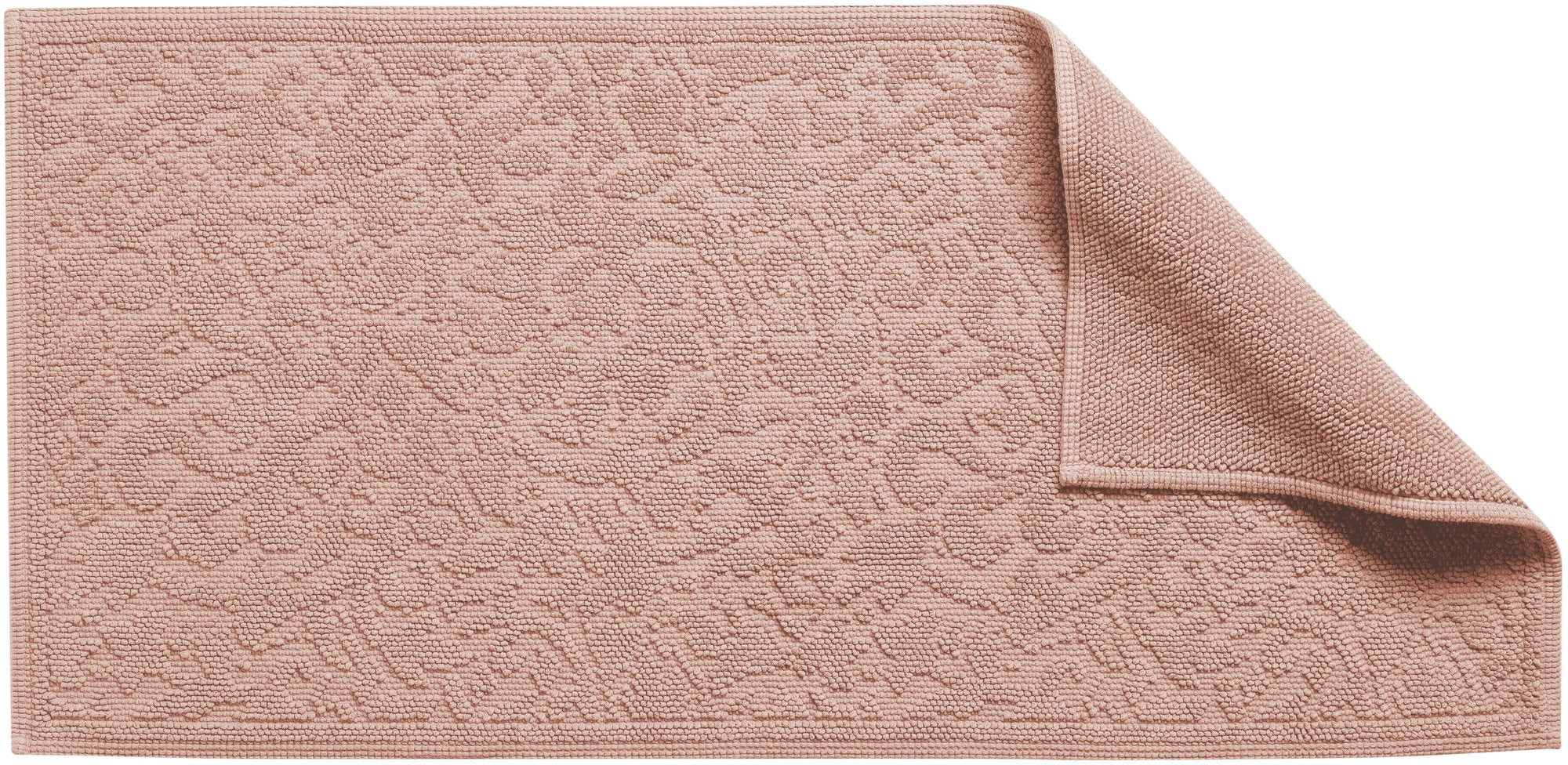 tappeto da bagno gilda aubepine, colore aubepine, taglia 54 x 110. in 100% cotone, garantisce comfort e assorbenza post-doccia