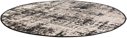 tappeto outdoor catania 2 nero, colore nero, taglia diamètre 160. dettaglio del prodotto da bagno