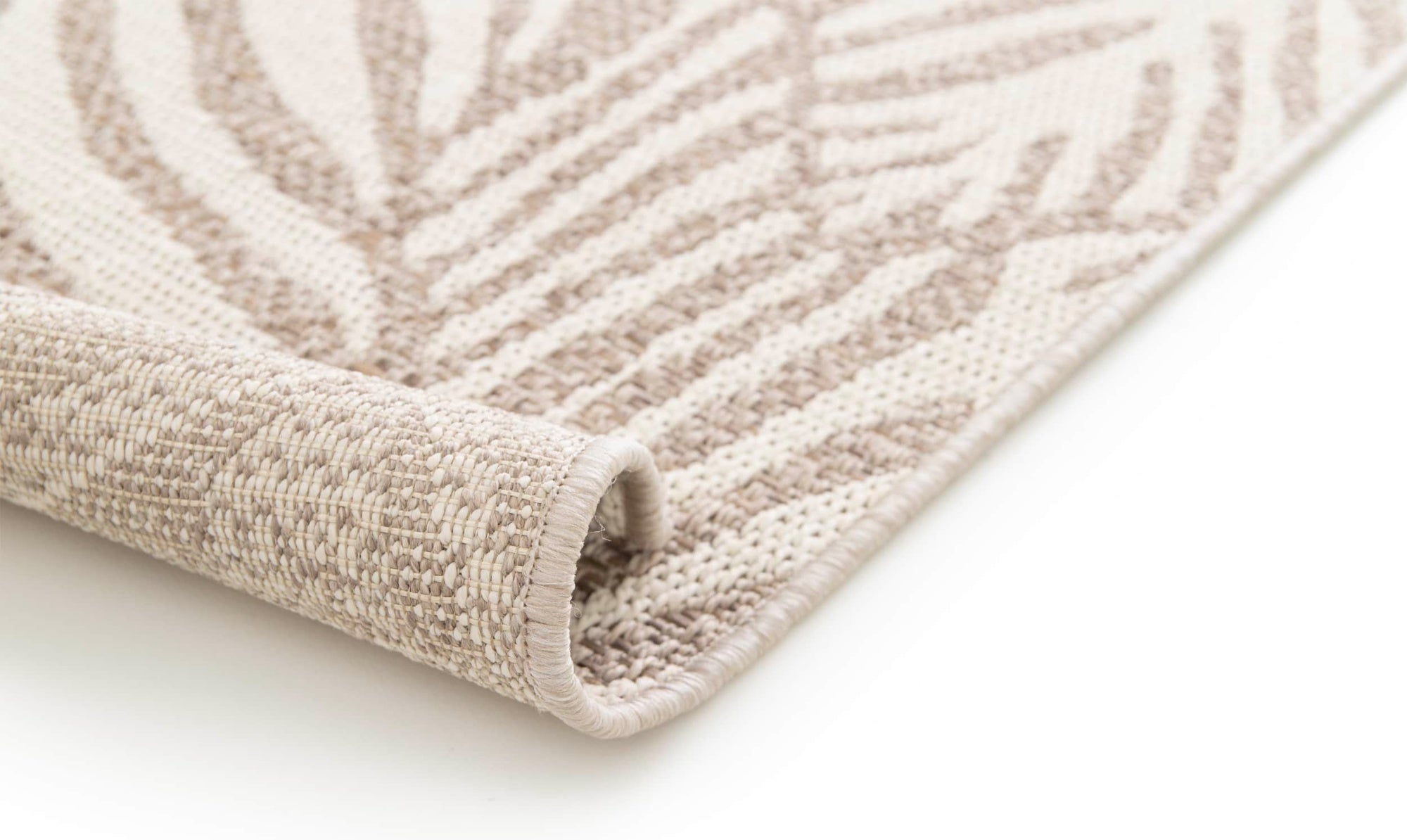 tappeto outdoor lora naturale, colore naturale, taglia 160 x 230 x 1. dettaglio del prodotto da bagno