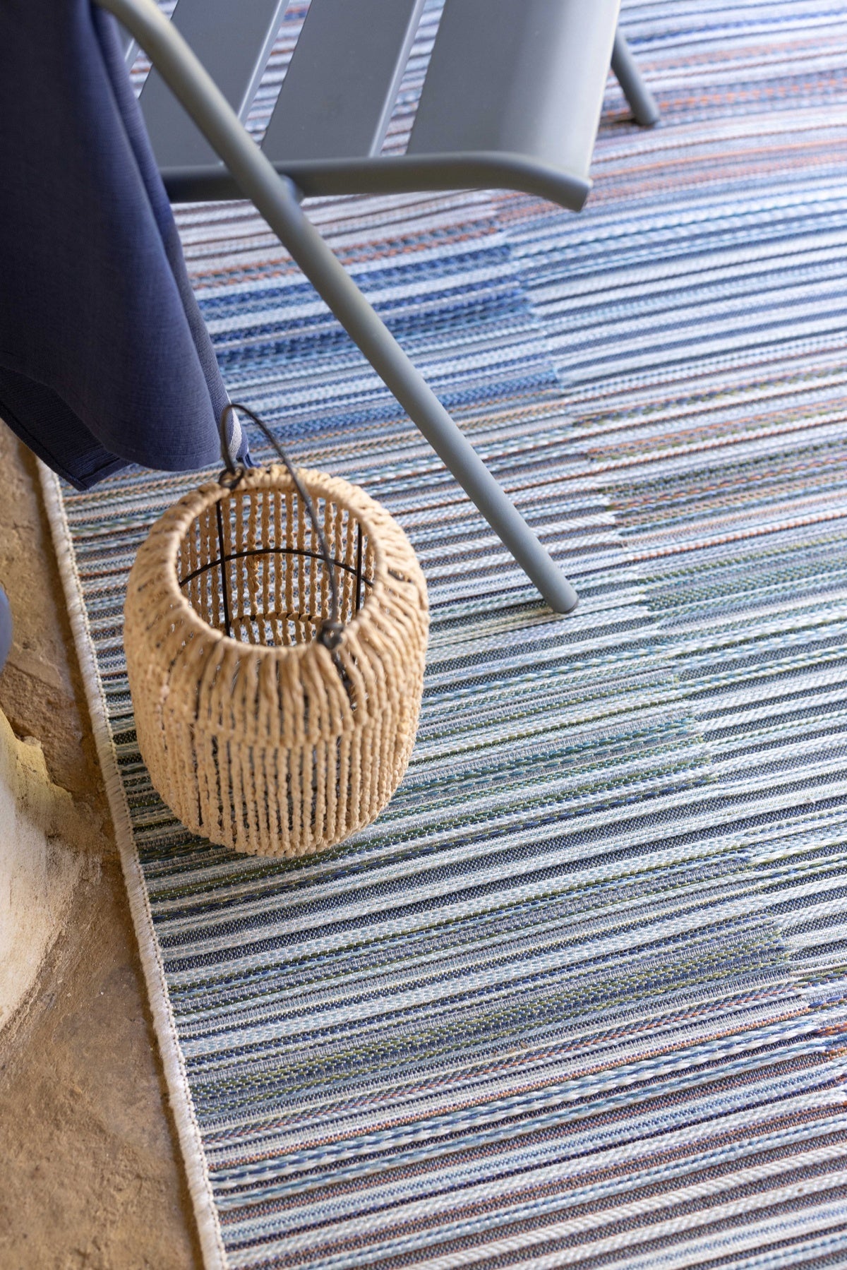 tappeto outdoor bianca laguna, colore laguna, taglia 120 x 170 x 1. dettaglio del prodotto da bagno