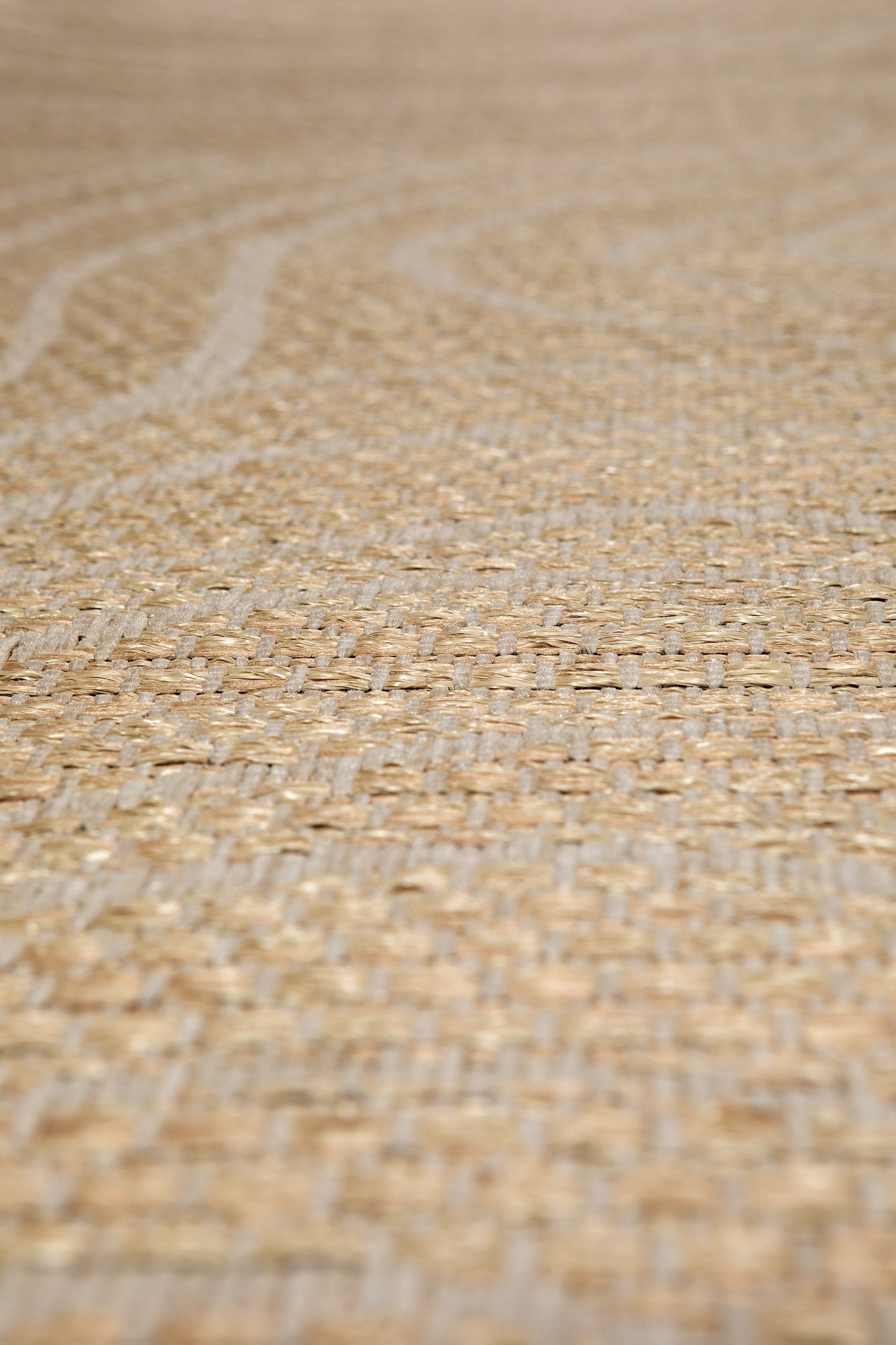 tappeto outdoor alberta 2 lino, colore lino, taglia 160 x 230. dettaglio del prodotto da bagno