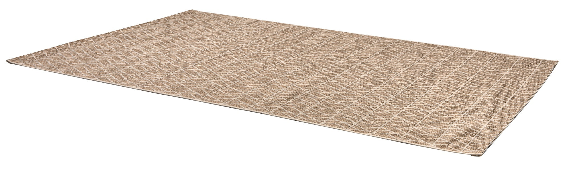 tappeto outdoor adam 2 lino, colore lino, taglia 160 x 230. dettaglio del prodotto da bagno