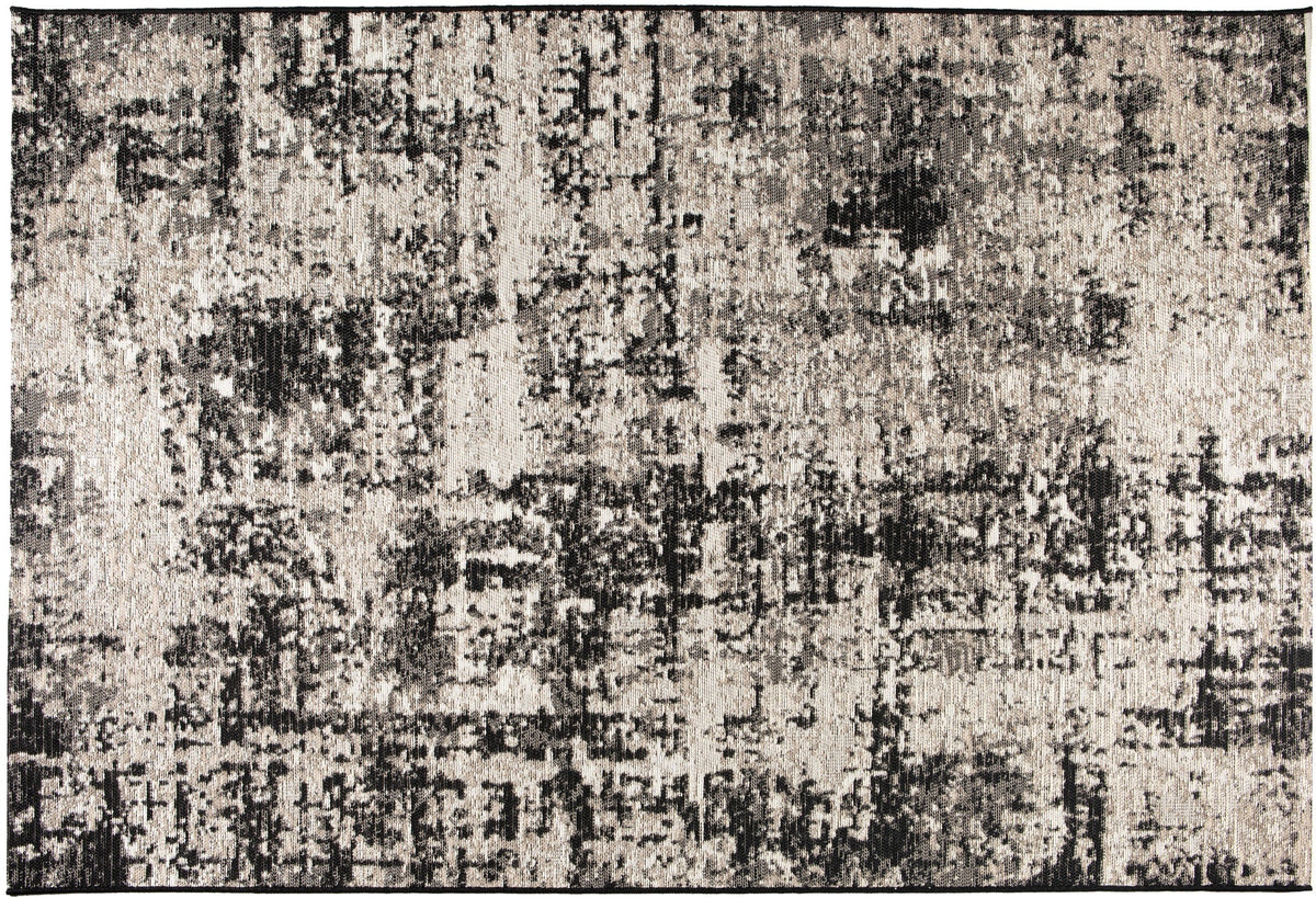 tappeto outdoor catania 2 nero, colore nero, taglia 120 x 170. dettaglio del prodotto da bagno