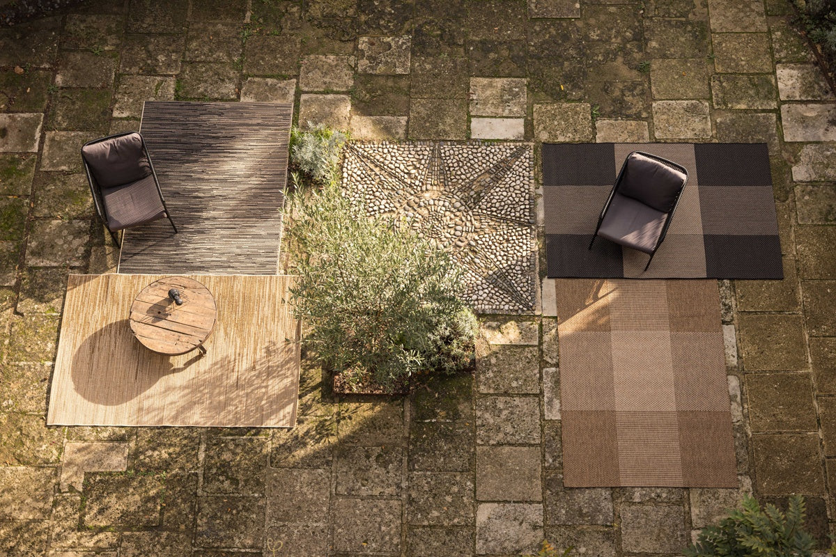 tappeto outdoor carry naturale, colore naturale, taglia 200 x 290 x 1. dettaglio del prodotto da bagno