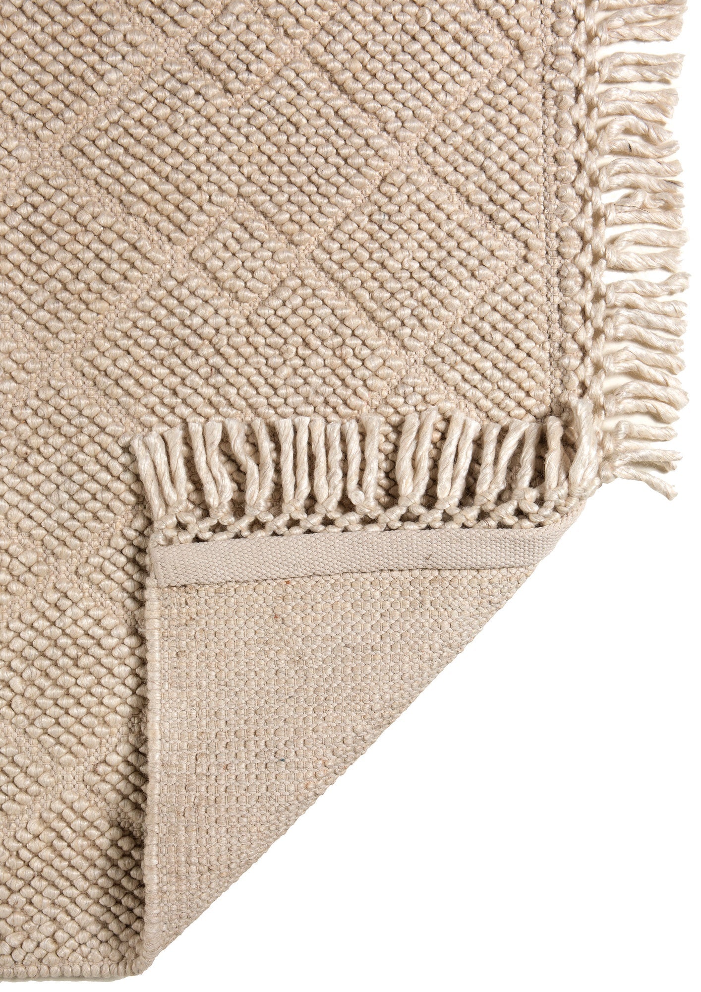 tappeto outdoor soan neve, colore neve, taglia 120 x 170. dettaglio del prodotto da bagno