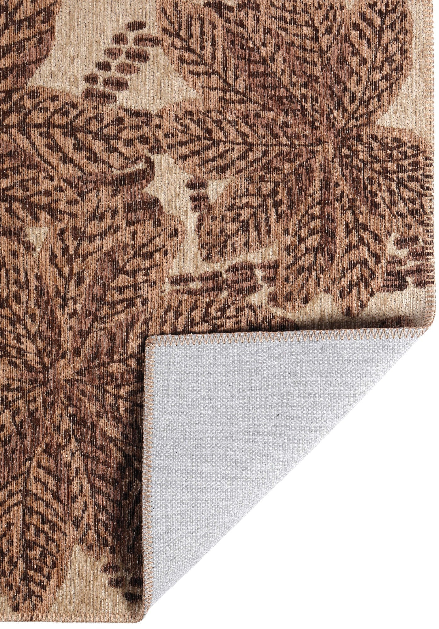 tappeto outdoor riciclato ariane ruggine, colore ruggine, taglia 80 x 200. dettaglio del prodotto da bagno