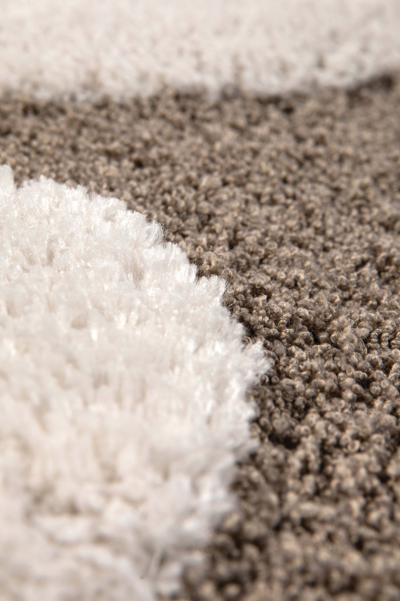 tappeto riciclato yan neve, colore neve, taglia 200 x 290 x 2. perfetti per valorizzare soggiorno, camera e zona relax con eleganza