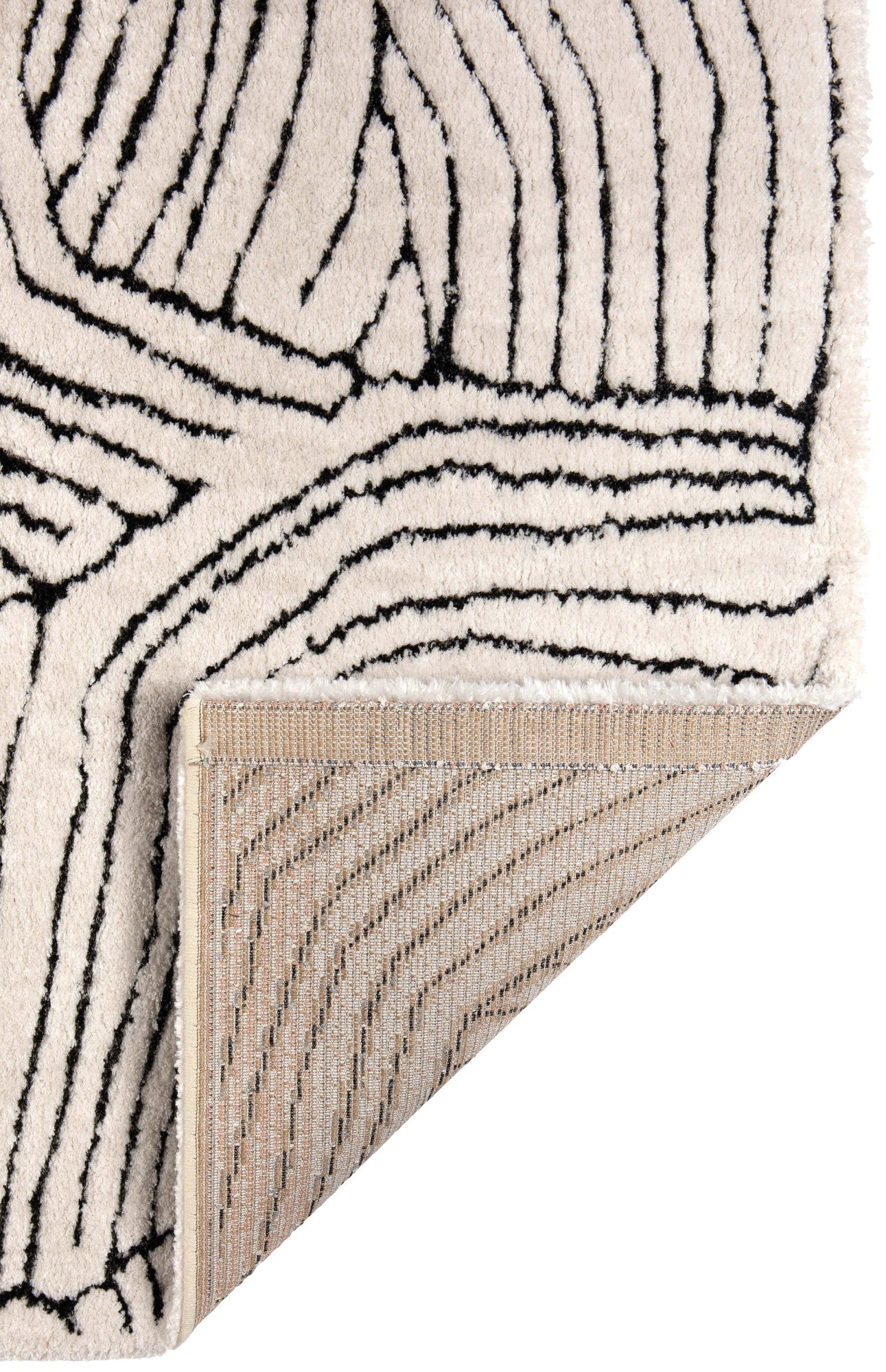 tappeto riciclato paulin neve, colore neve, taglia 160 x 230 x 2. perfetti per valorizzare soggiorno, camera e zona relax con eleganza