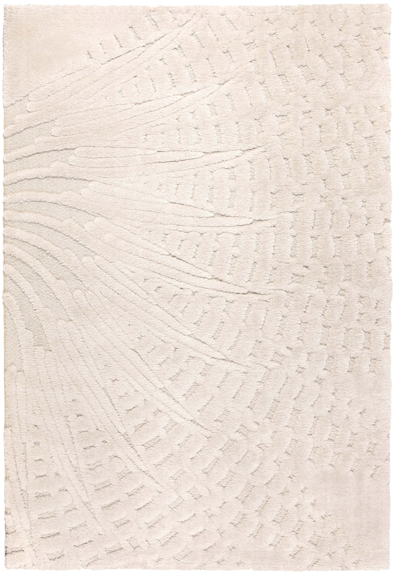 tappeto riciclato ewan avorio, colore avorio, taglia 160 x 230 x 2. tappeti di design per arredare con stile ogni ambiente della casa