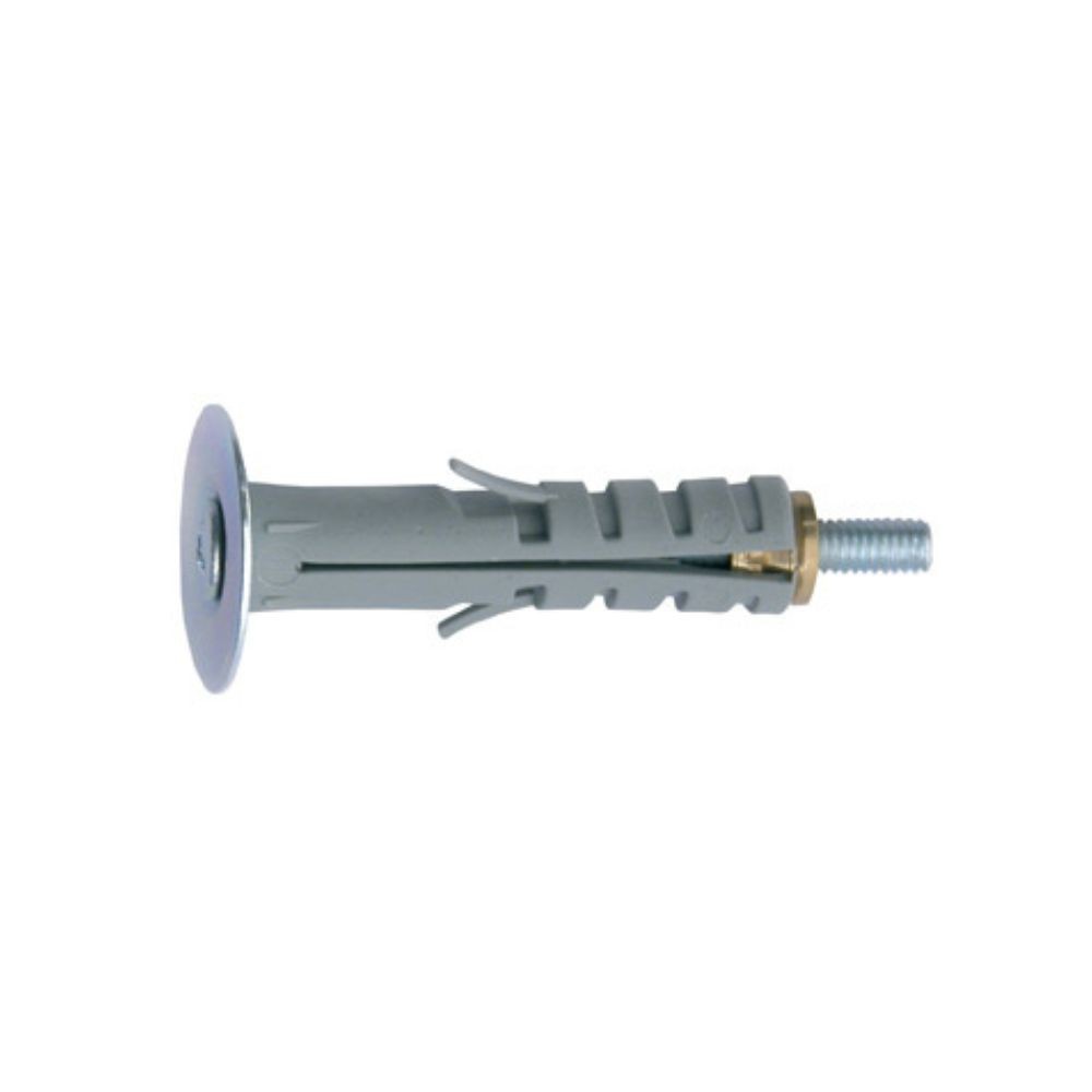 tassello in nylon ø9 tna 9 vite m4 made in italy, tasselli per fissaggio visti frontalmente